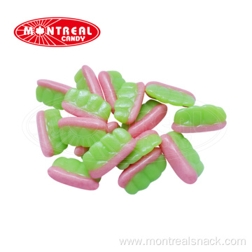 Teeth shape sweet gummy candy for halloween wholesale